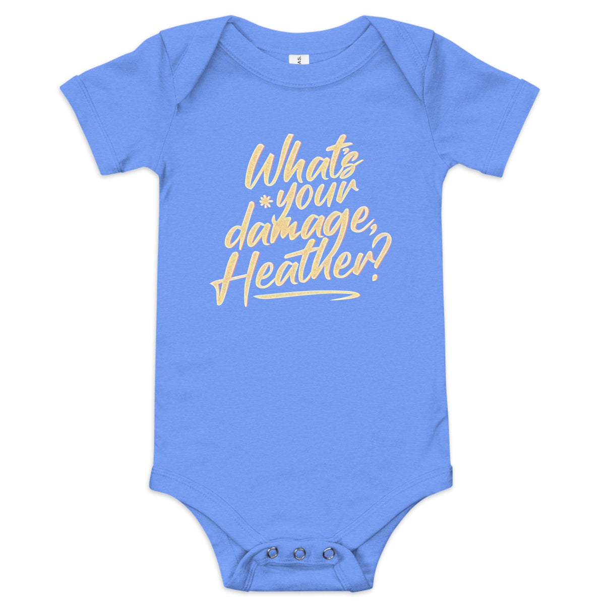 What's Your Damage, Heather? Kid's Onesie