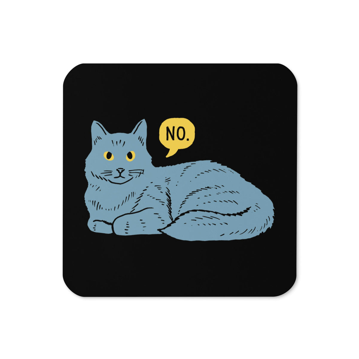 No Cat Coaster
