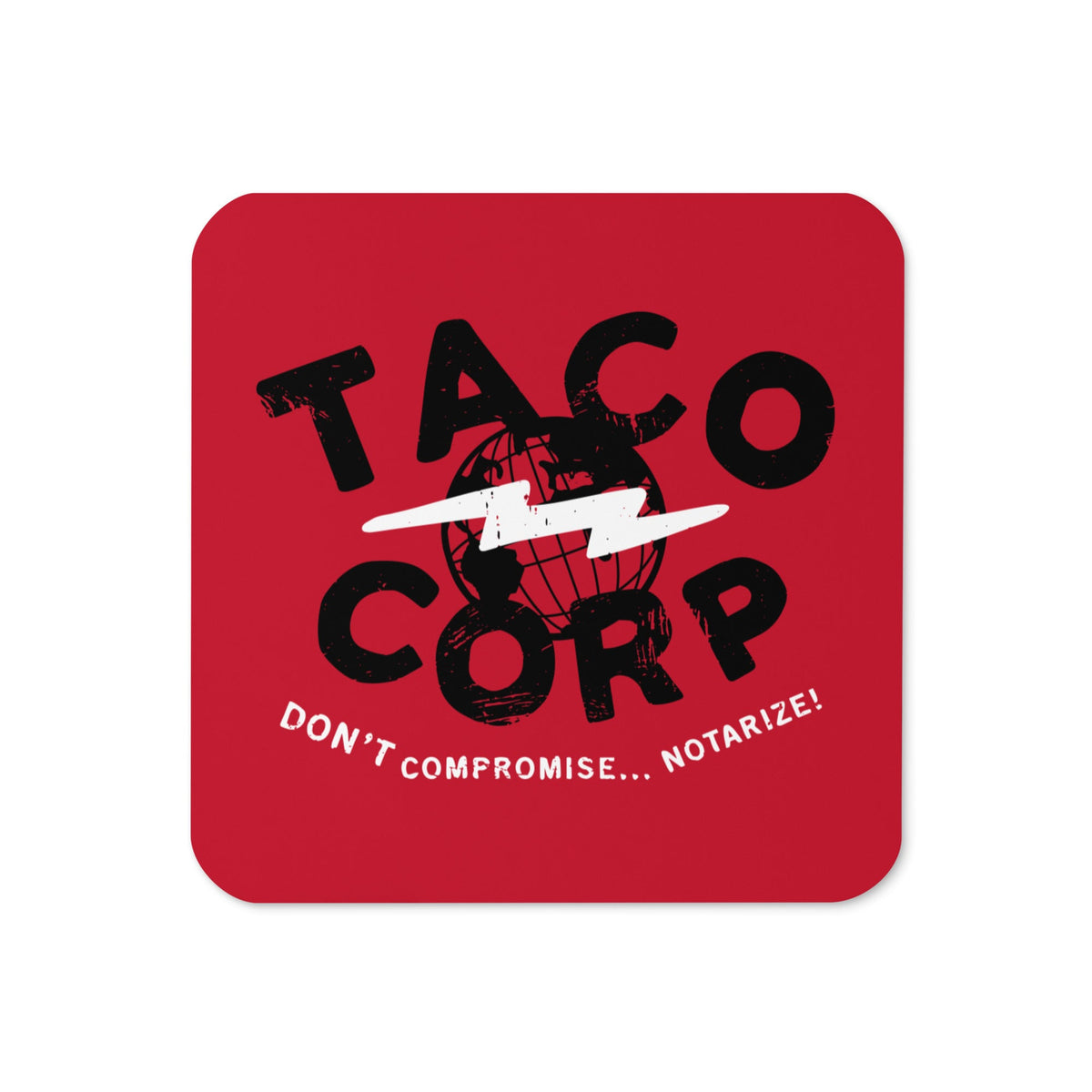 Taco Corp Coaster
