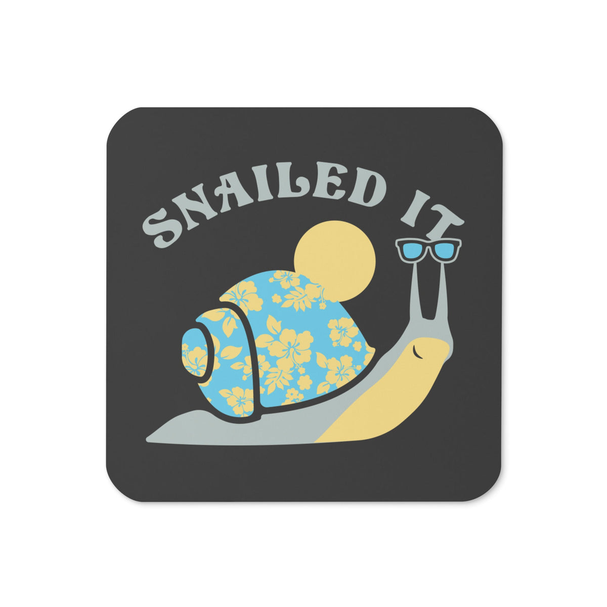 Snailed It Coaster