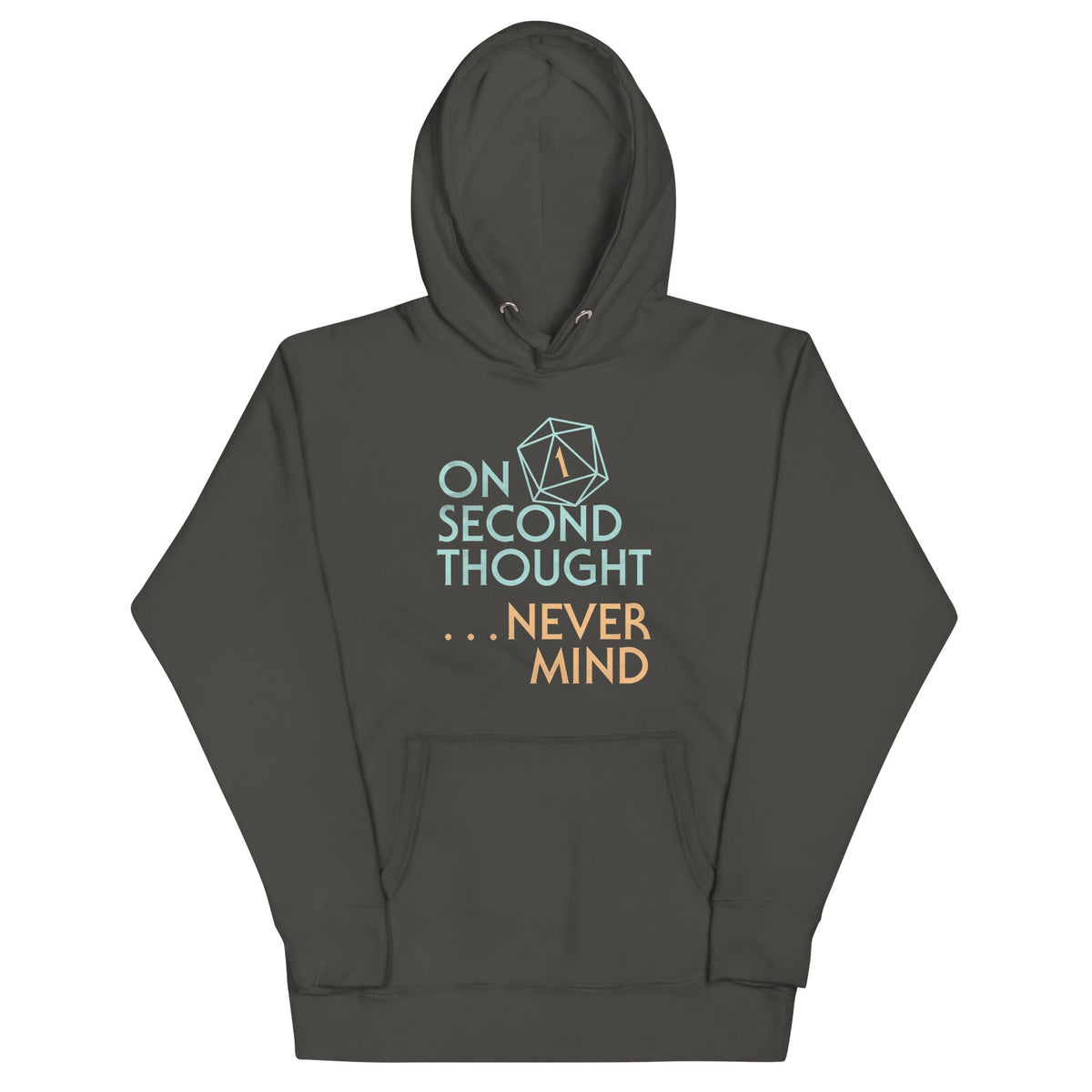 On Second Thought Never Mind Unisex Hoodie product image 4