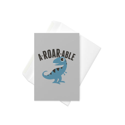 A-Roar-Able Greeting Card product image 1