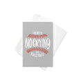 There's No Crying In Baseball Greeting Card