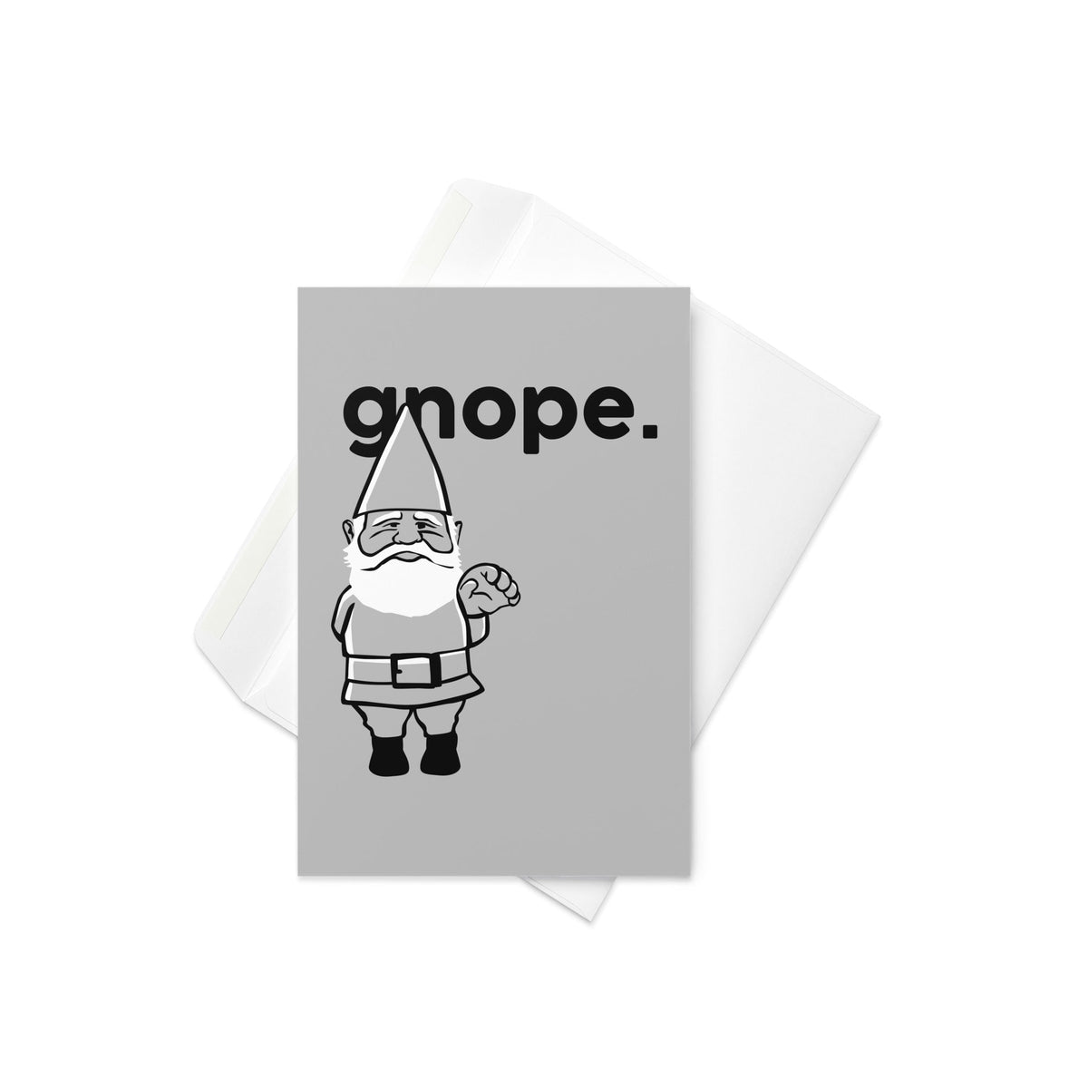Gnope Greeting Card