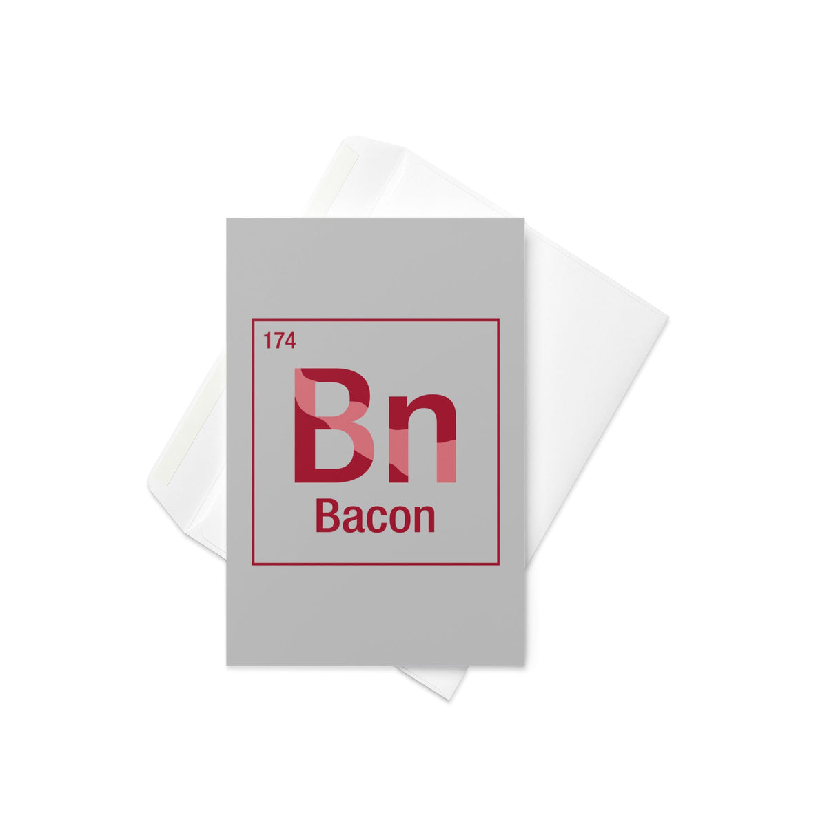 Bacon Element Greeting Card