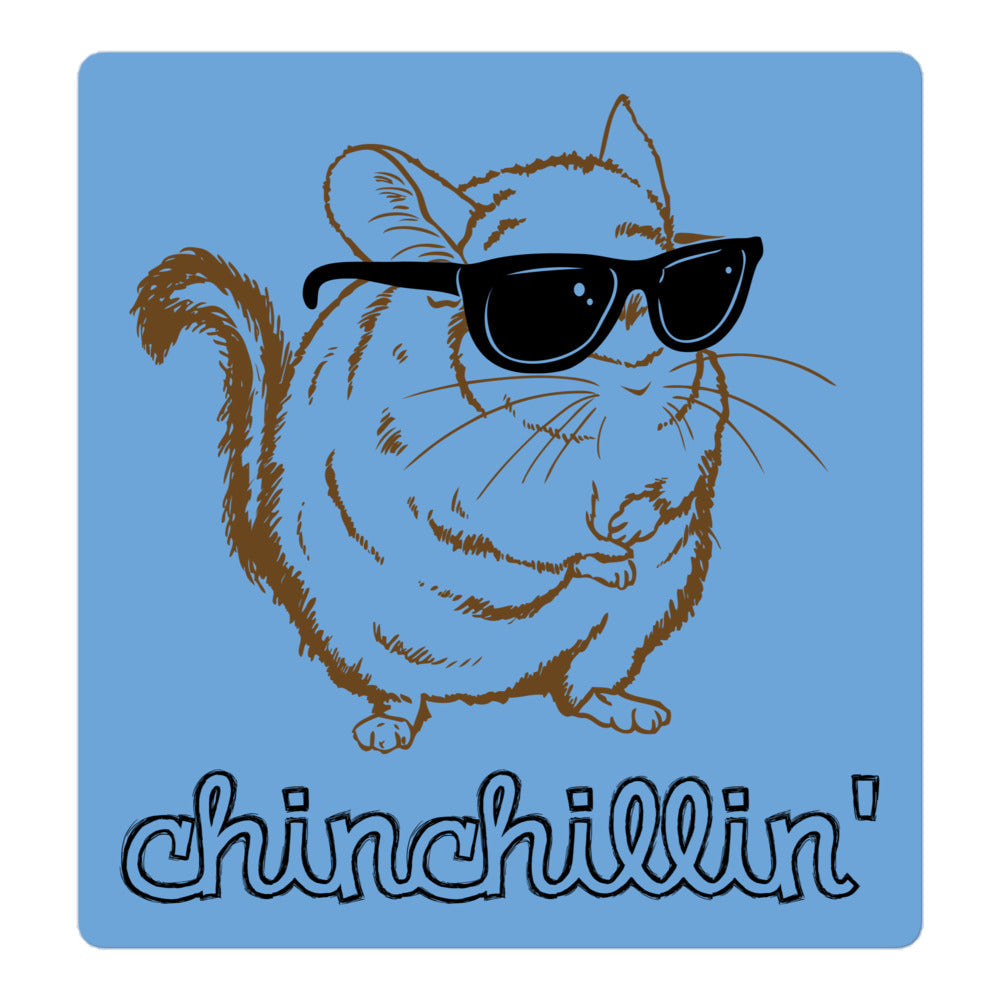 Chinchillin Sticker