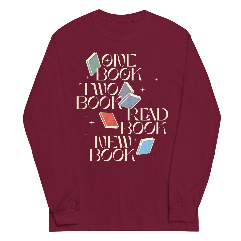 One Book Two Read New Unisex Long Sleeve Tee product image 3