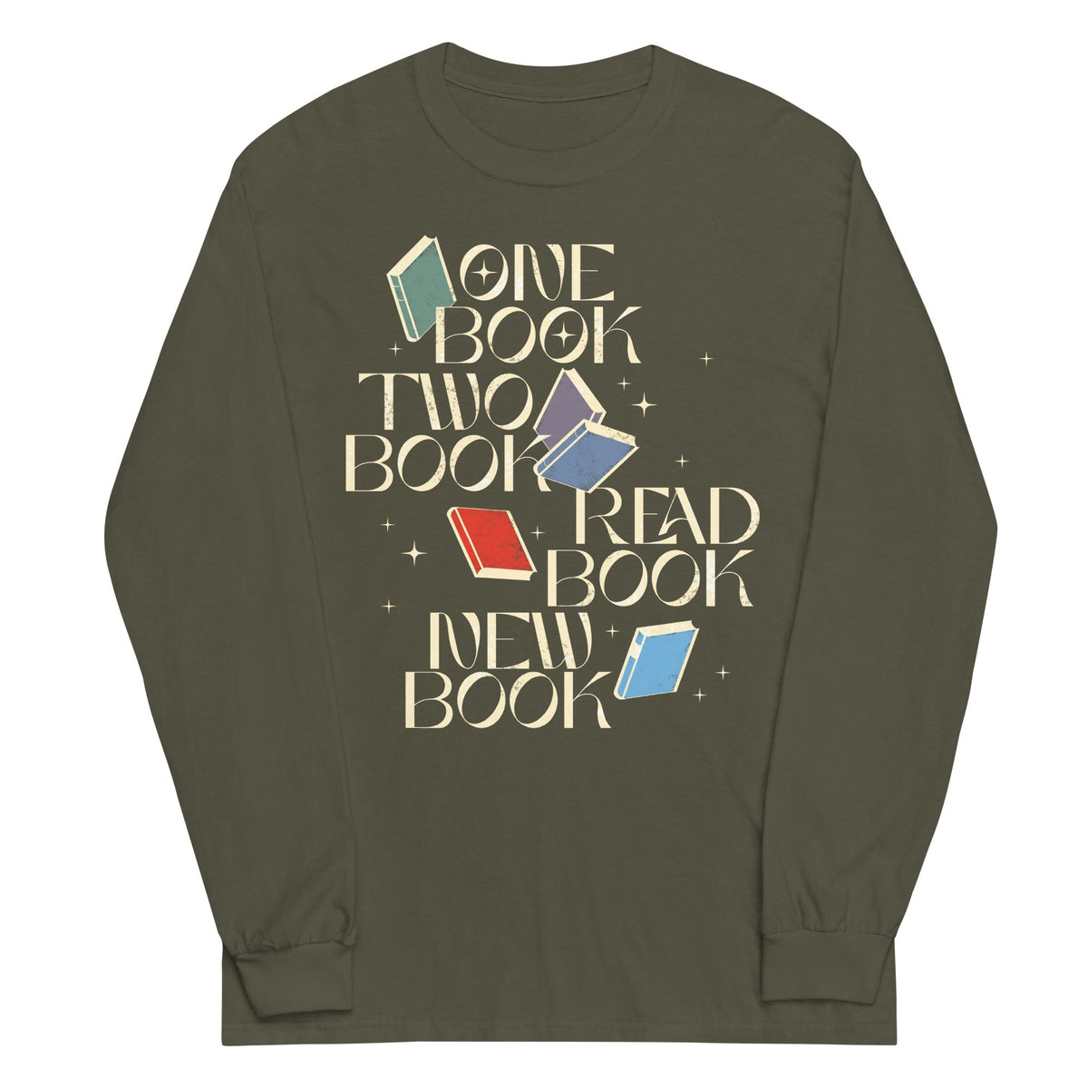 One Book Two Read New Unisex Long Sleeve Tee product image 5