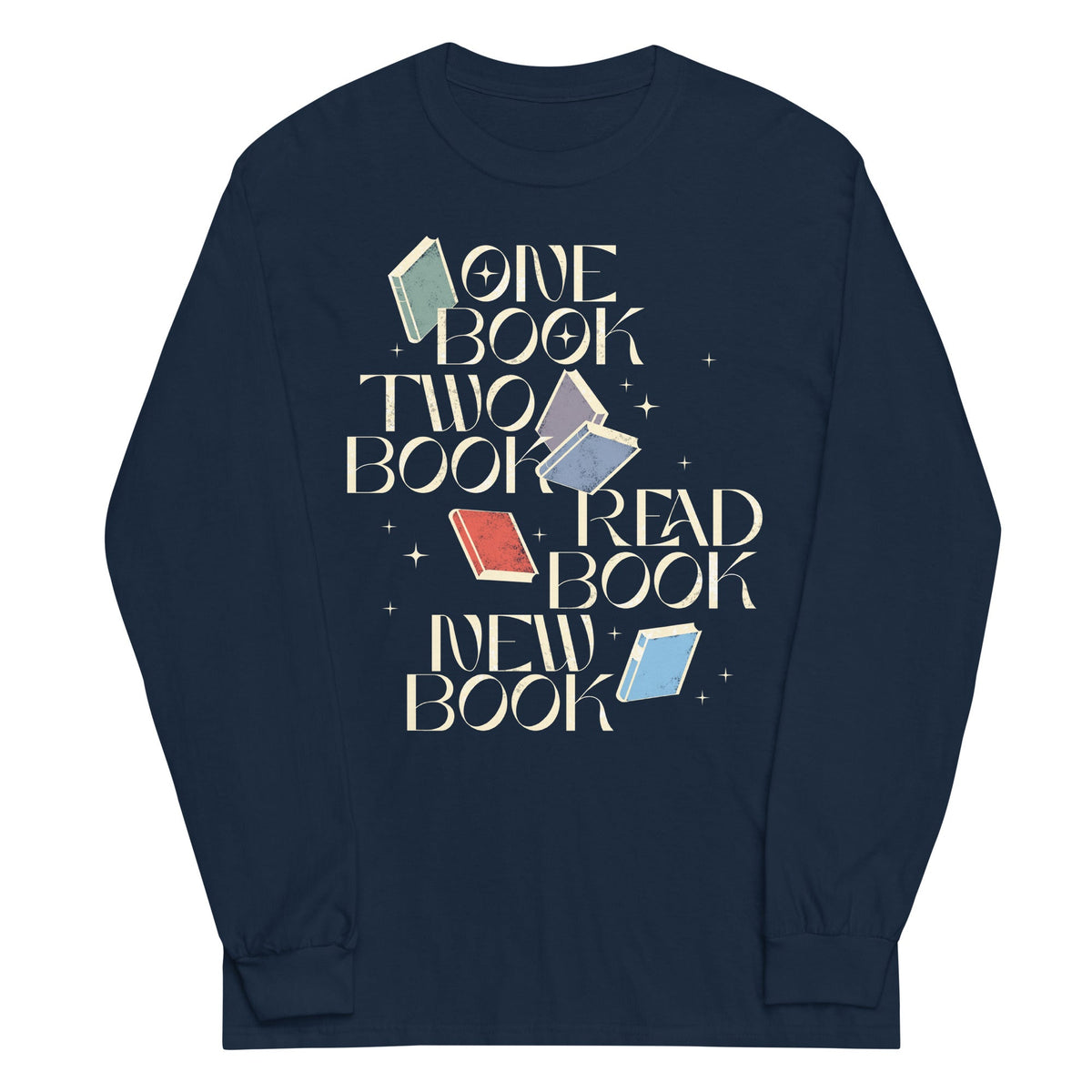 One Book Two Read New Unisex Long Sleeve Tee product image 2