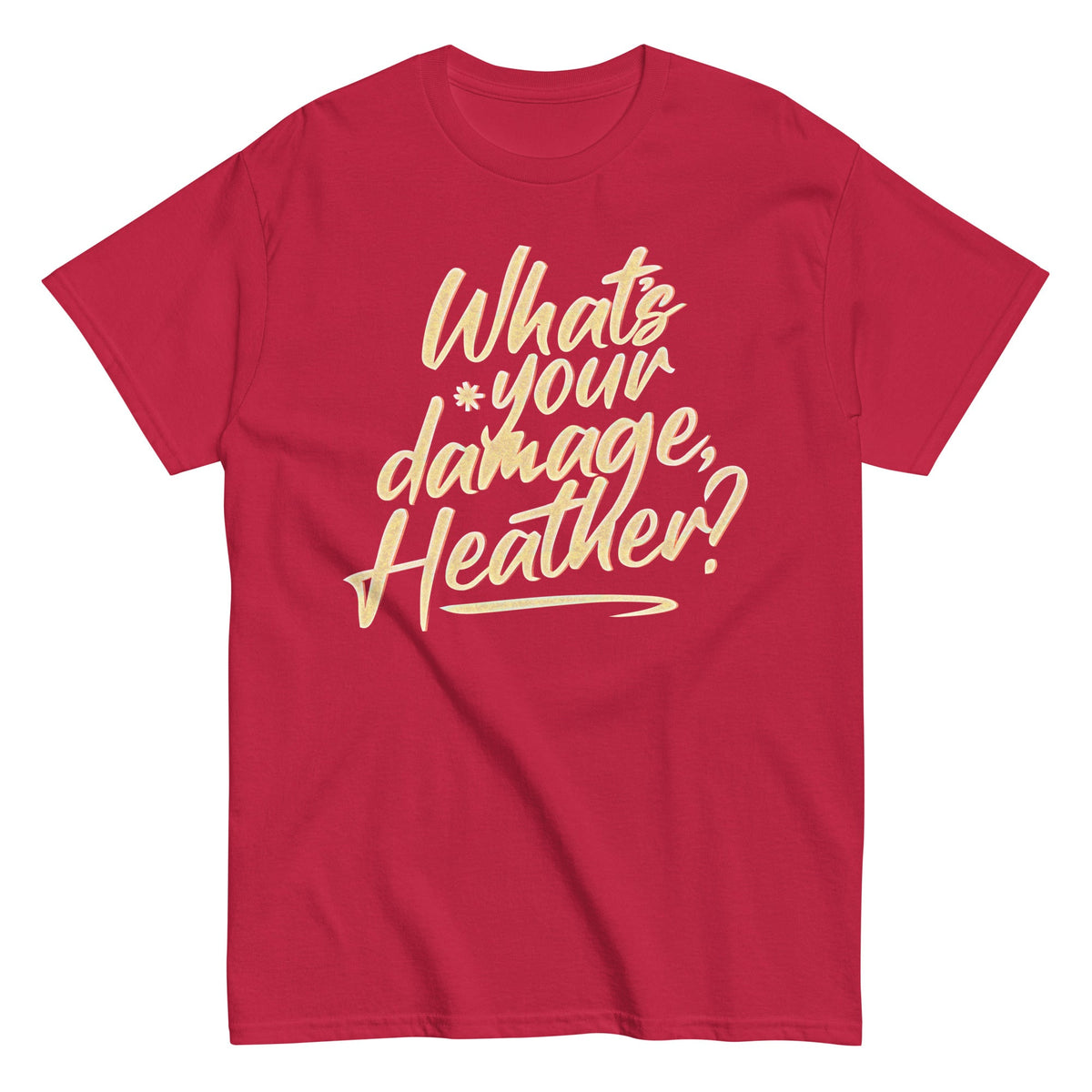 What's Your Damage, Heather? Men's Classic Tee product image 4