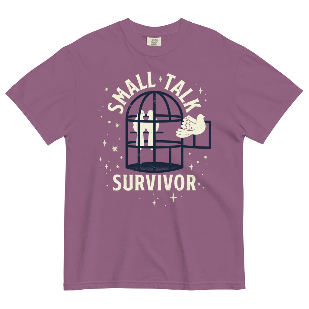 Small Talk Survivor Men's Relaxed Fit Tee product image 3