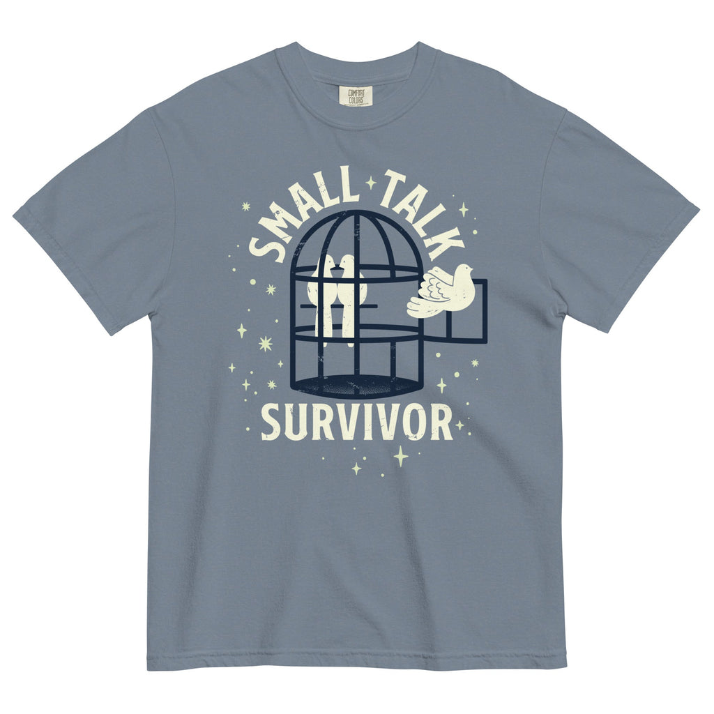 Small Talk Survivor Men's Relaxed Fit Tee product image 1
