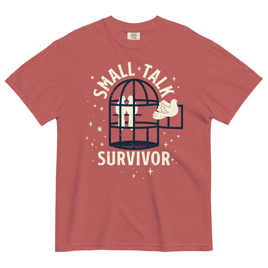 Small Talk Survivor Men's Relaxed Fit Tee product image 2