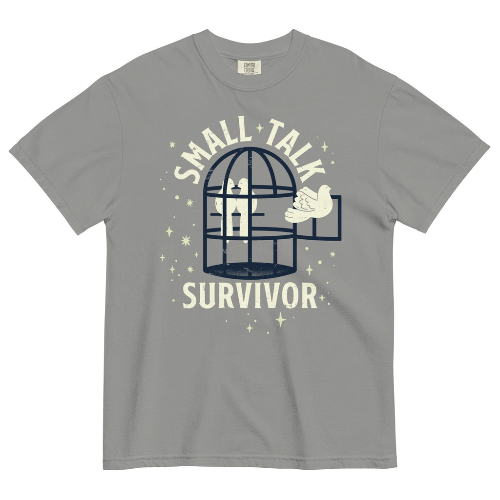 Small Talk Survivor Men's Relaxed Fit Tee product image 6