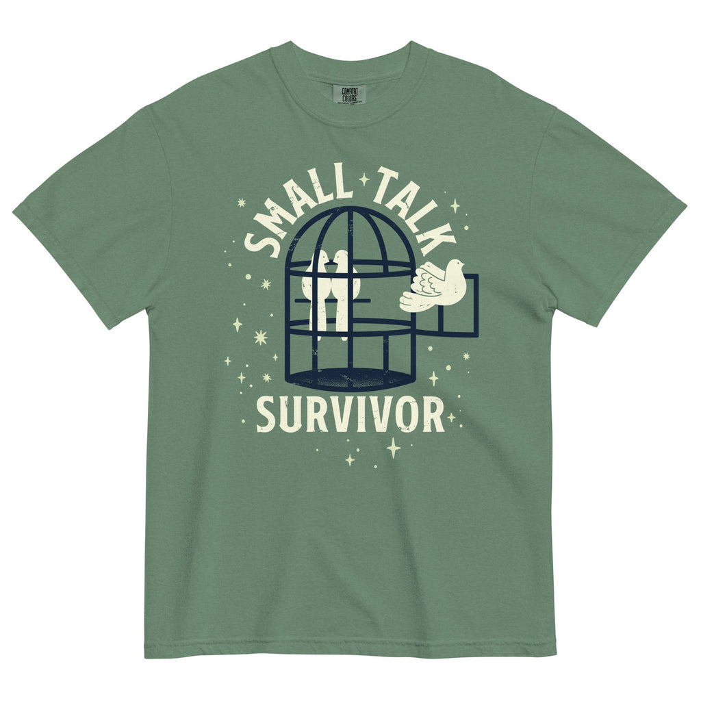 Small Talk Survivor Men's Relaxed Fit Tee product image 5
