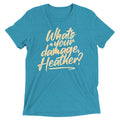 What's Your Damage, Heather? Men's Tri-Blend Tee product image 1