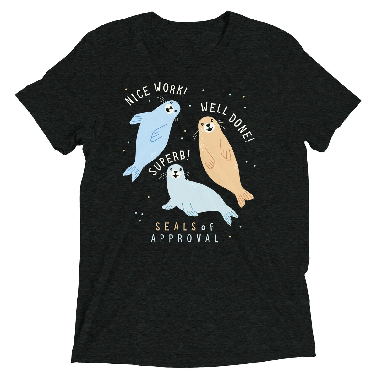 Seals Of Approval Men's Tri-Blend Tee product image 2