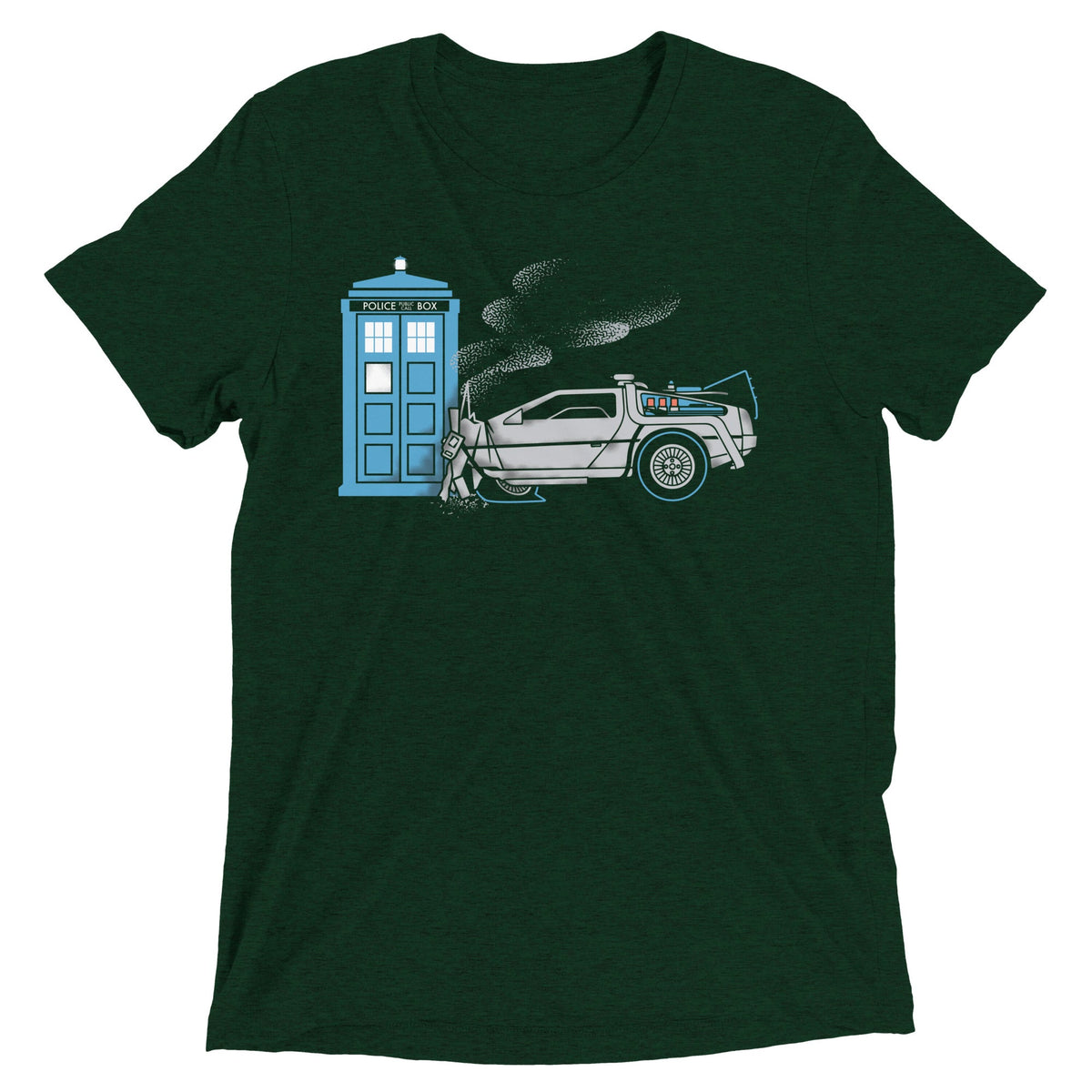 Time Collision Men's Tri-Blend Tee product image 3