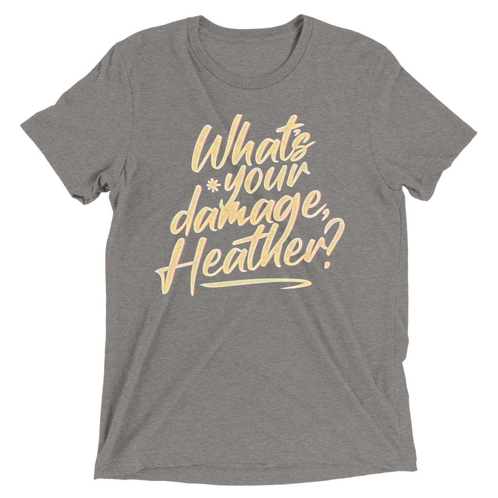 What's Your Damage, Heather? Men's Tri-Blend Tee product image 8