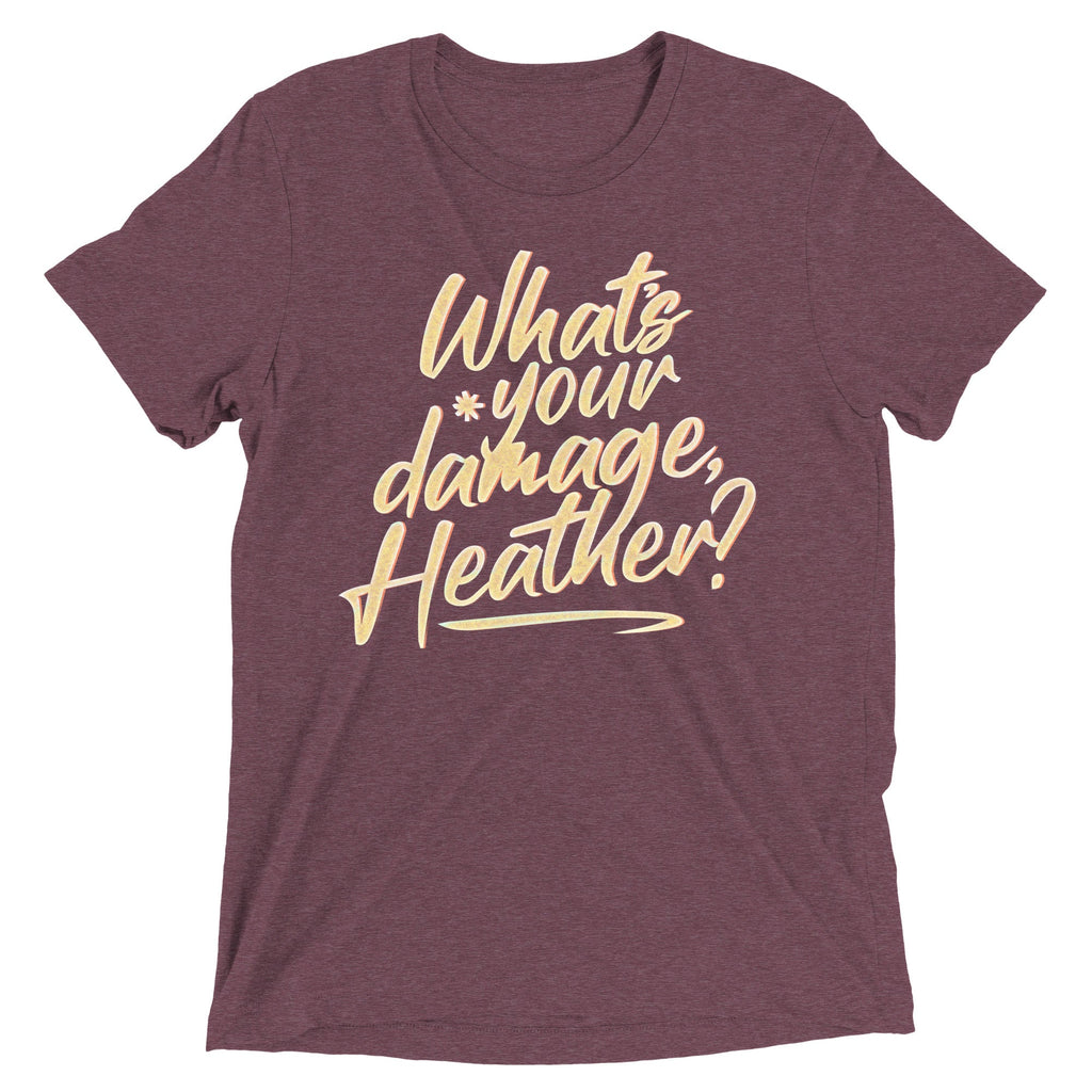 What's Your Damage, Heather? Men's Tri-Blend Tee product image 5