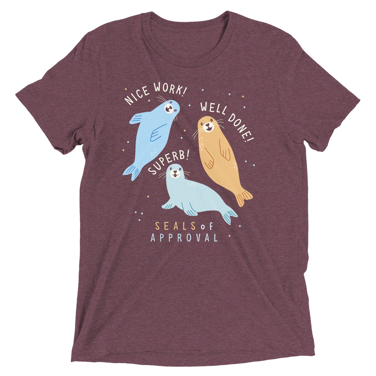 Seals Of Approval Men's Tri-Blend Tee product image 6