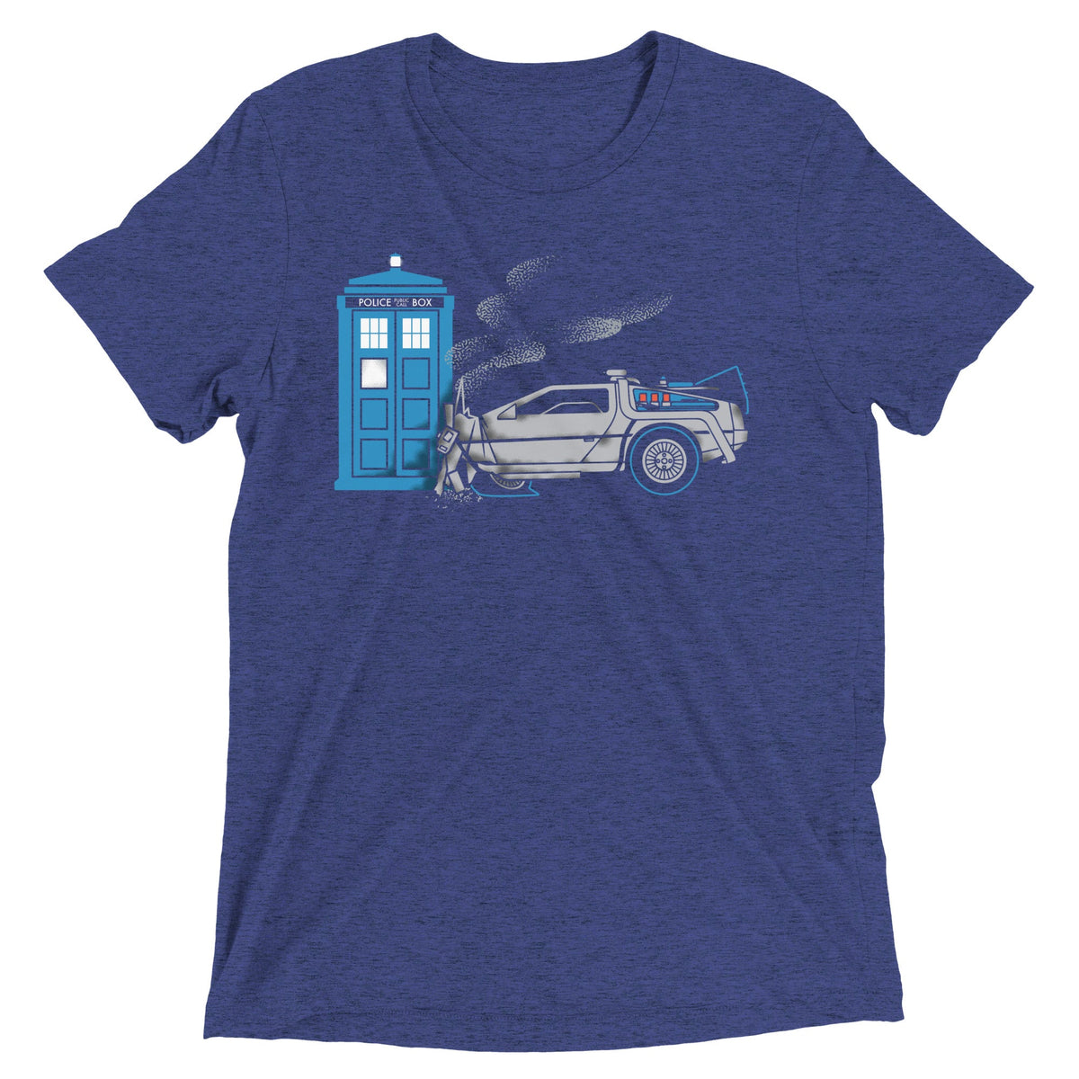 Time Collision Men's Tri-Blend Tee product image 1