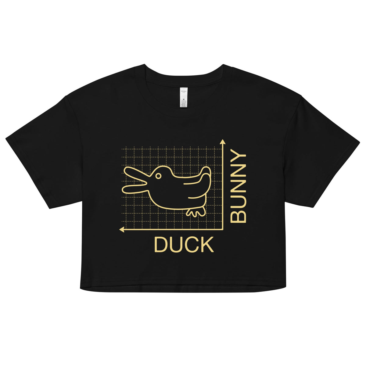 Duck Or Bunny Women's Crop Tee product image 1