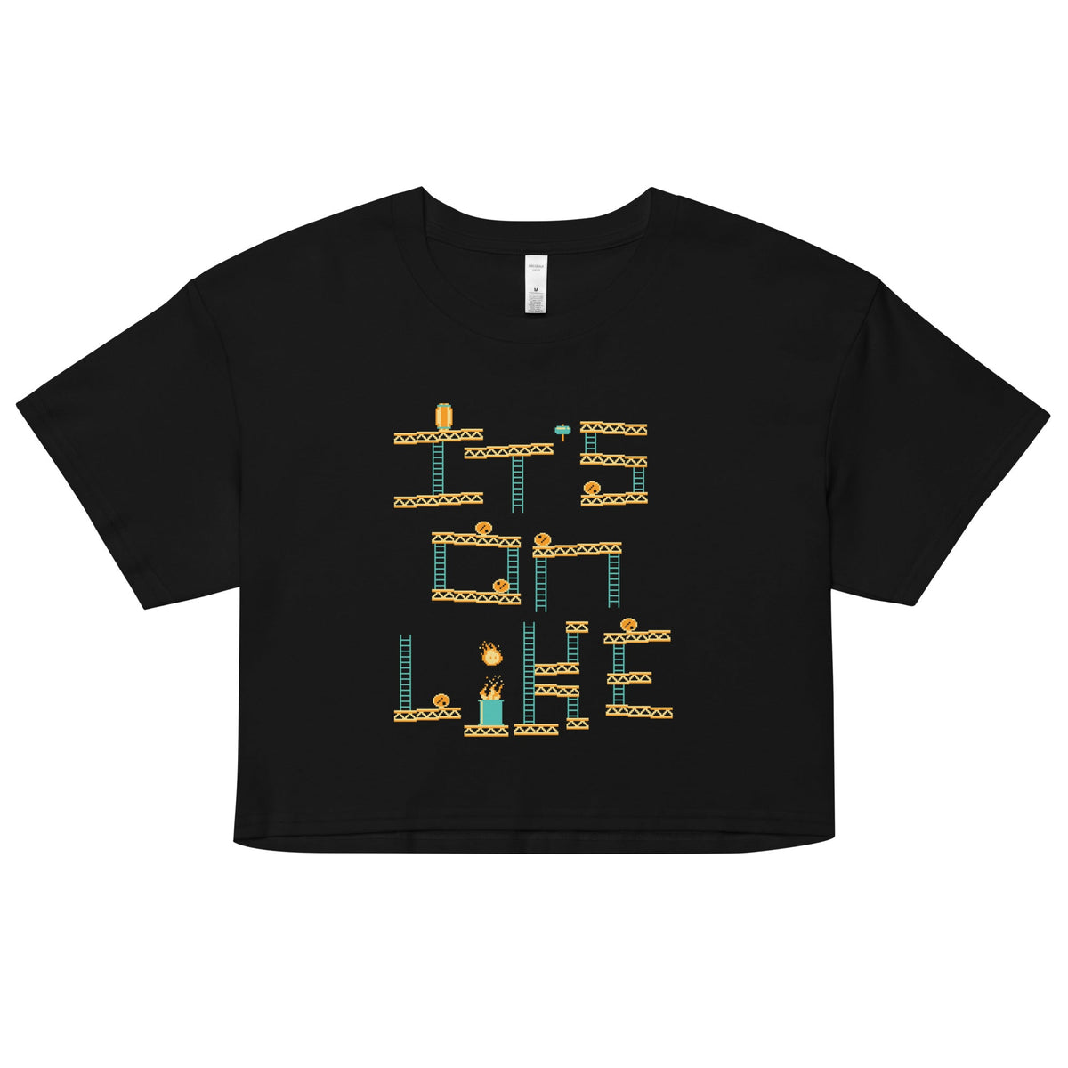 It's On Like Women's Crop Tee product image 1