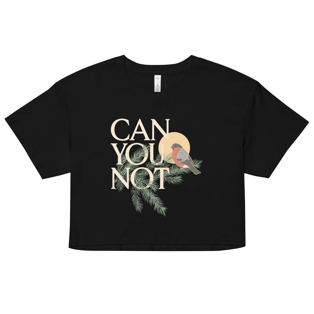 Can You Not Women's Crop Tee product image 1