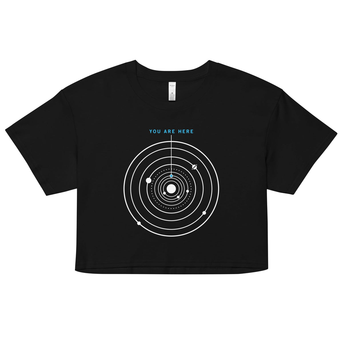 You Are Here Women's Crop Tee product image 1