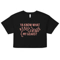 Grinds My Gears Women's Crop Tee product image 1