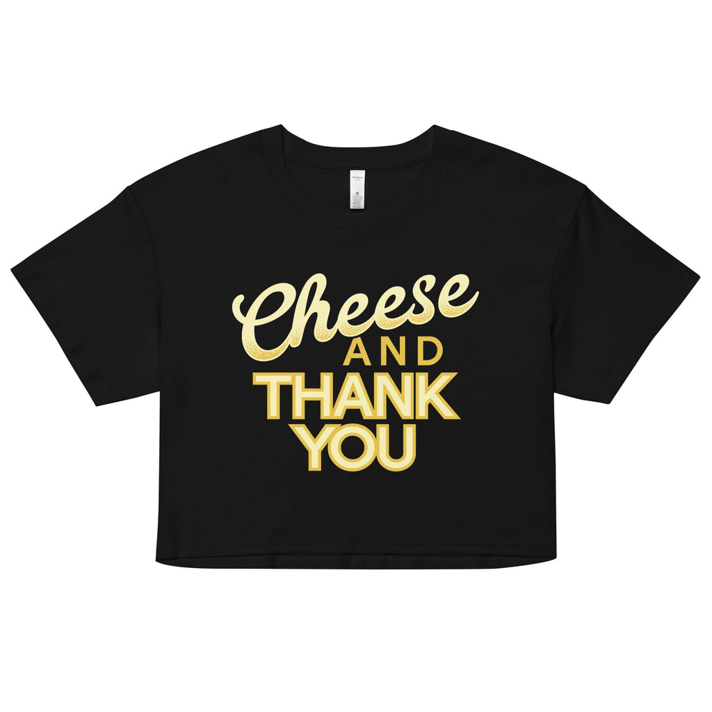 Cheese And Thank You Women's Crop Tee product image 2