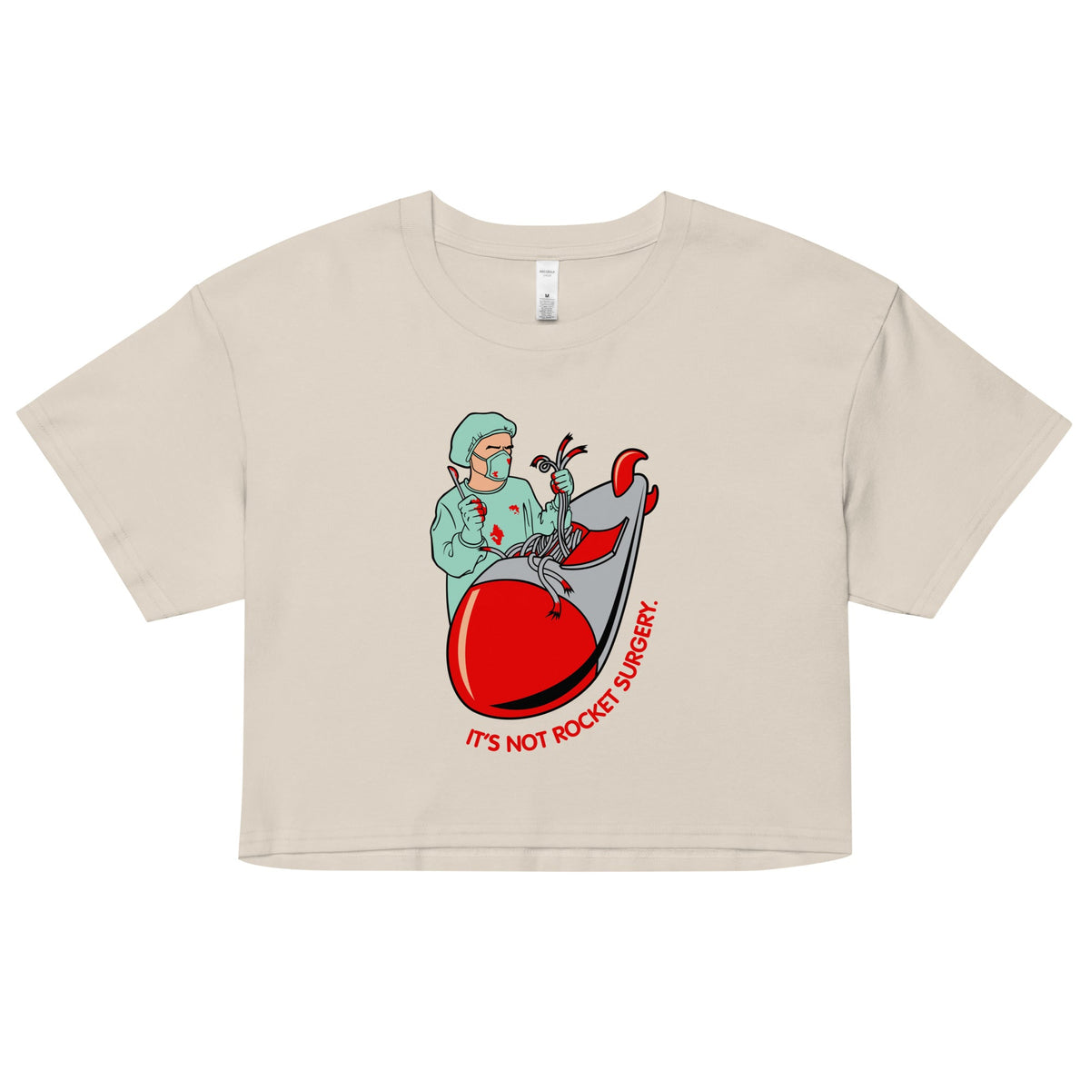 It's Not Rocket Surgery Women's Crop Tee product image 5