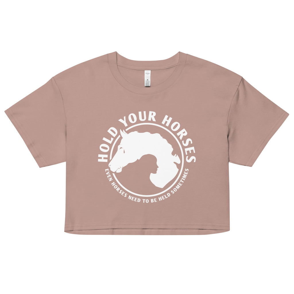 Hold Your Horses Women's Crop Tee product image 3