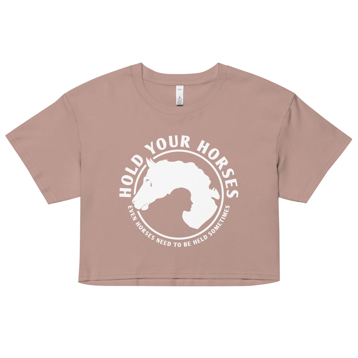 Hold Your Horses Women's Crop Tee product image 3