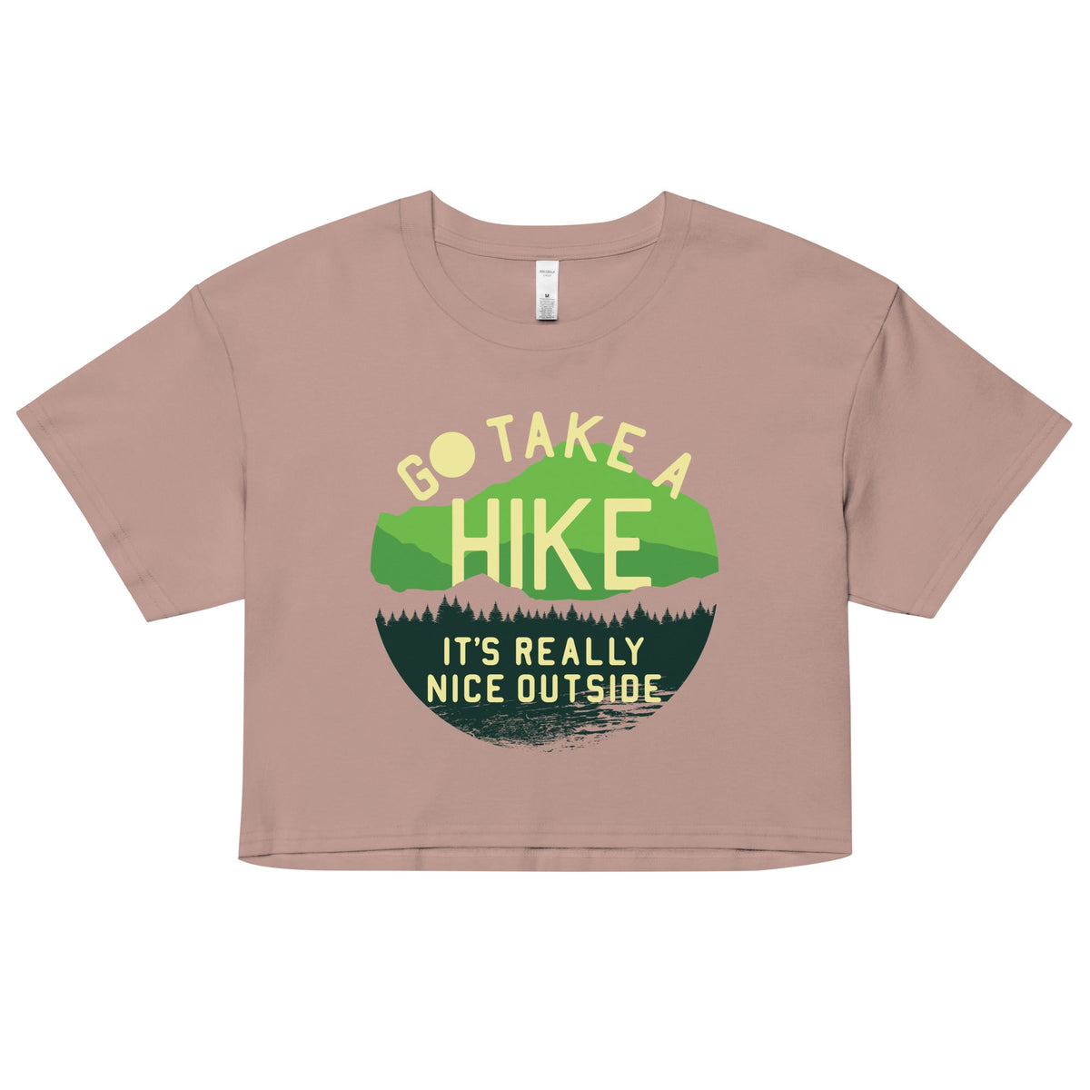 Go Take A Hike Women's Crop Tee product image 2