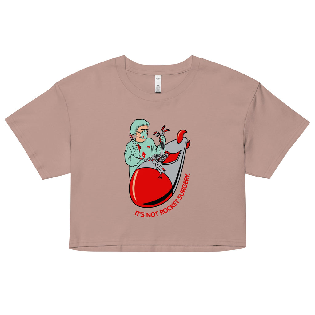 It's Not Rocket Surgery Women's Crop Tee product image 2