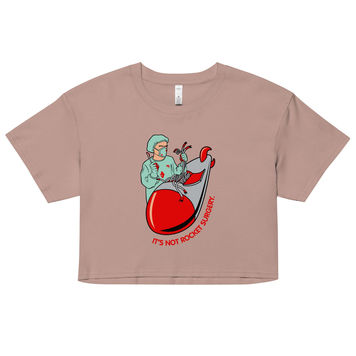 It's Not Rocket Surgery Women's Crop Tee product image 2