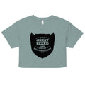 With Great Beard Comes Responsibility Women's Crop Tee product image 1