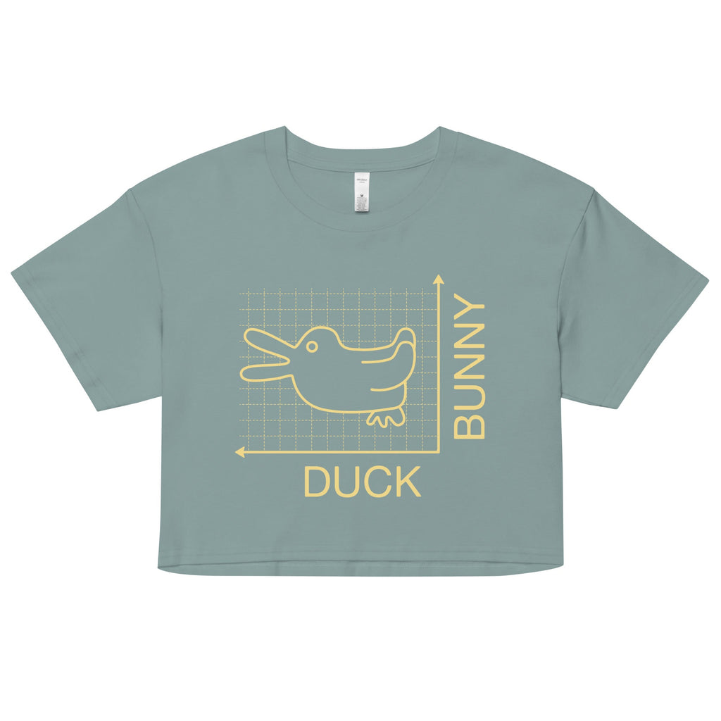 Duck Or Bunny Women's Crop Tee product image 2