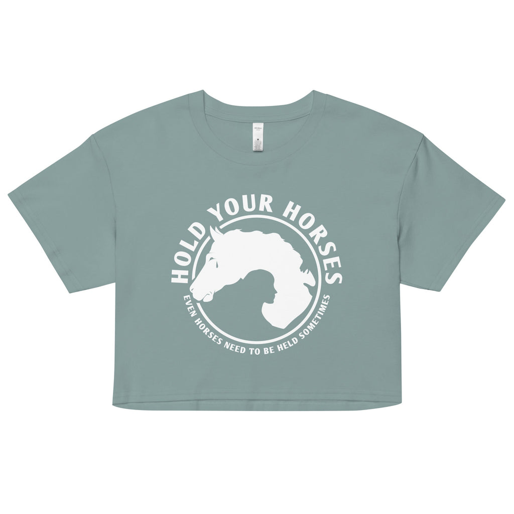 Hold Your Horses Women's Crop Tee product image 2