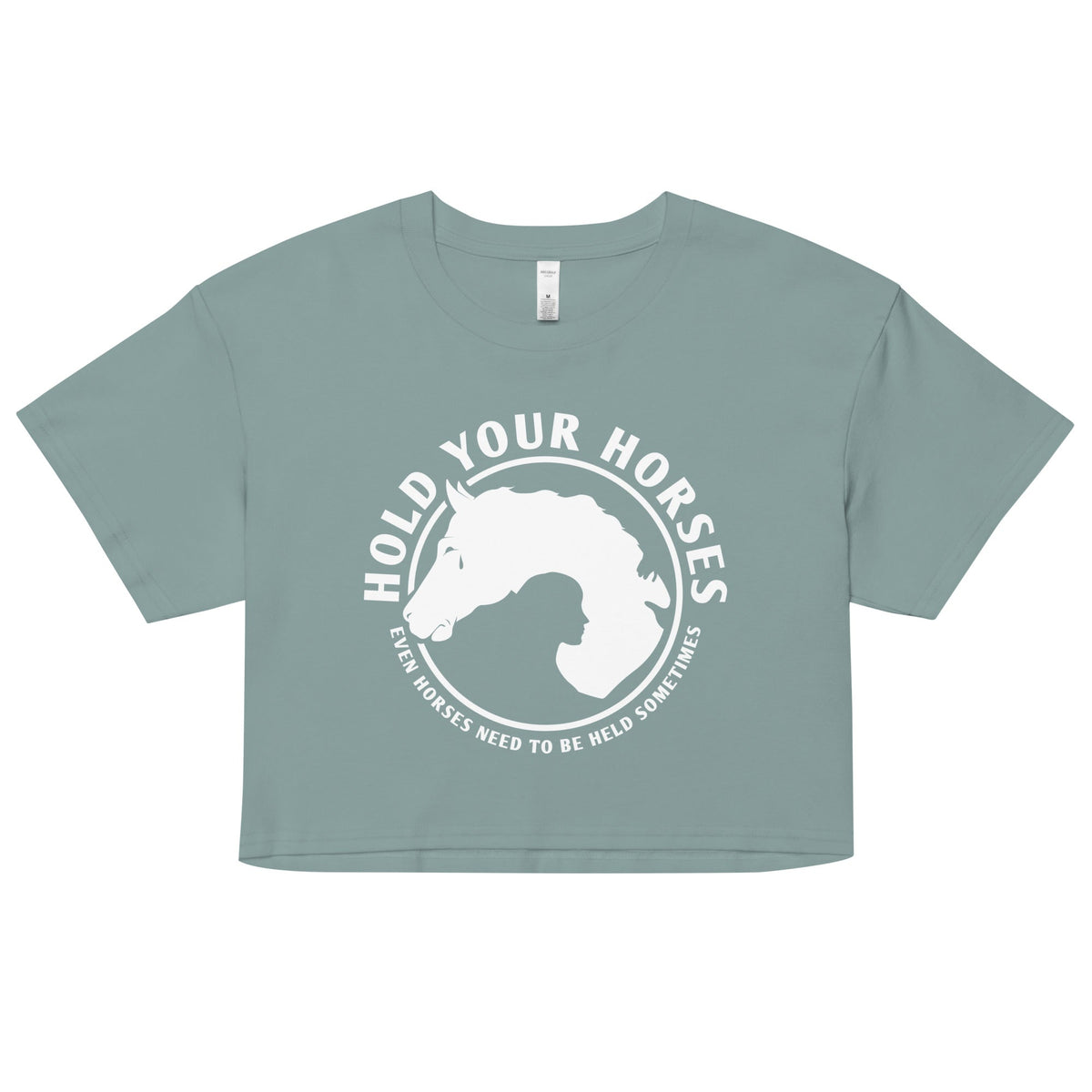 Hold Your Horses Women's Crop Tee product image 2