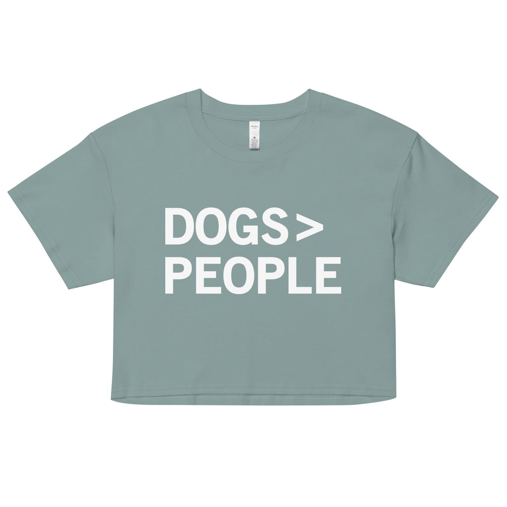 Dogs>People Women's Crop Tee product image 2
