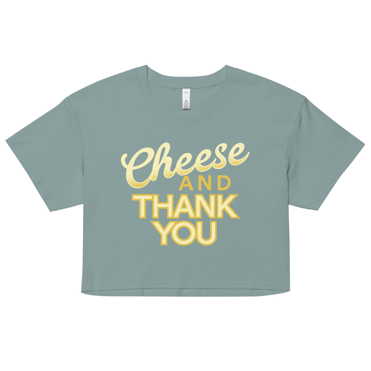 Cheese And Thank You Women's Crop Tee product image 3