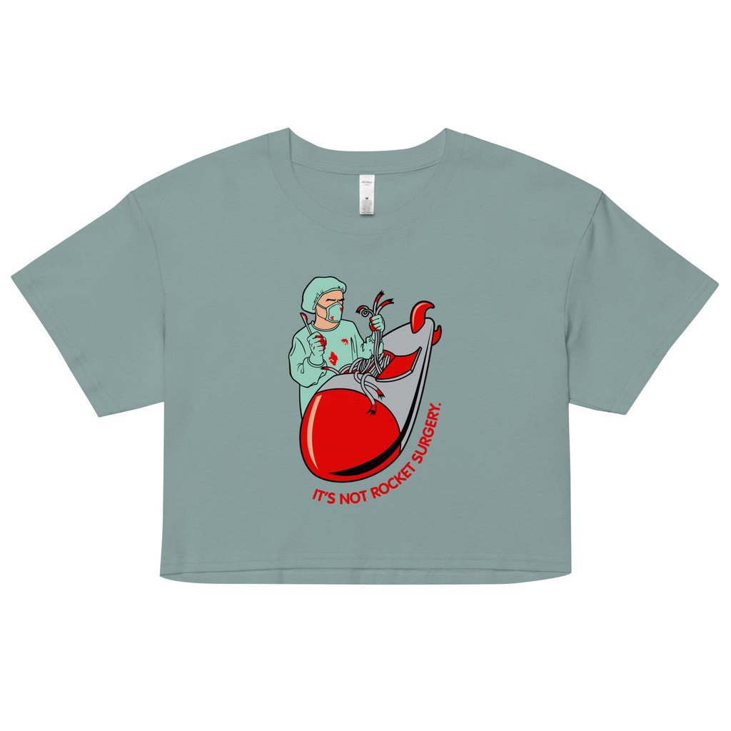 It's Not Rocket Surgery Women's Crop Tee product image 1