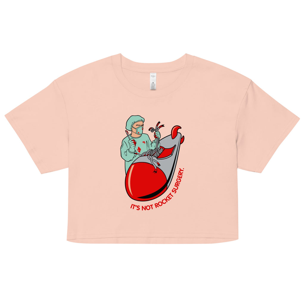 It's Not Rocket Surgery Women's Crop Tee product image 4