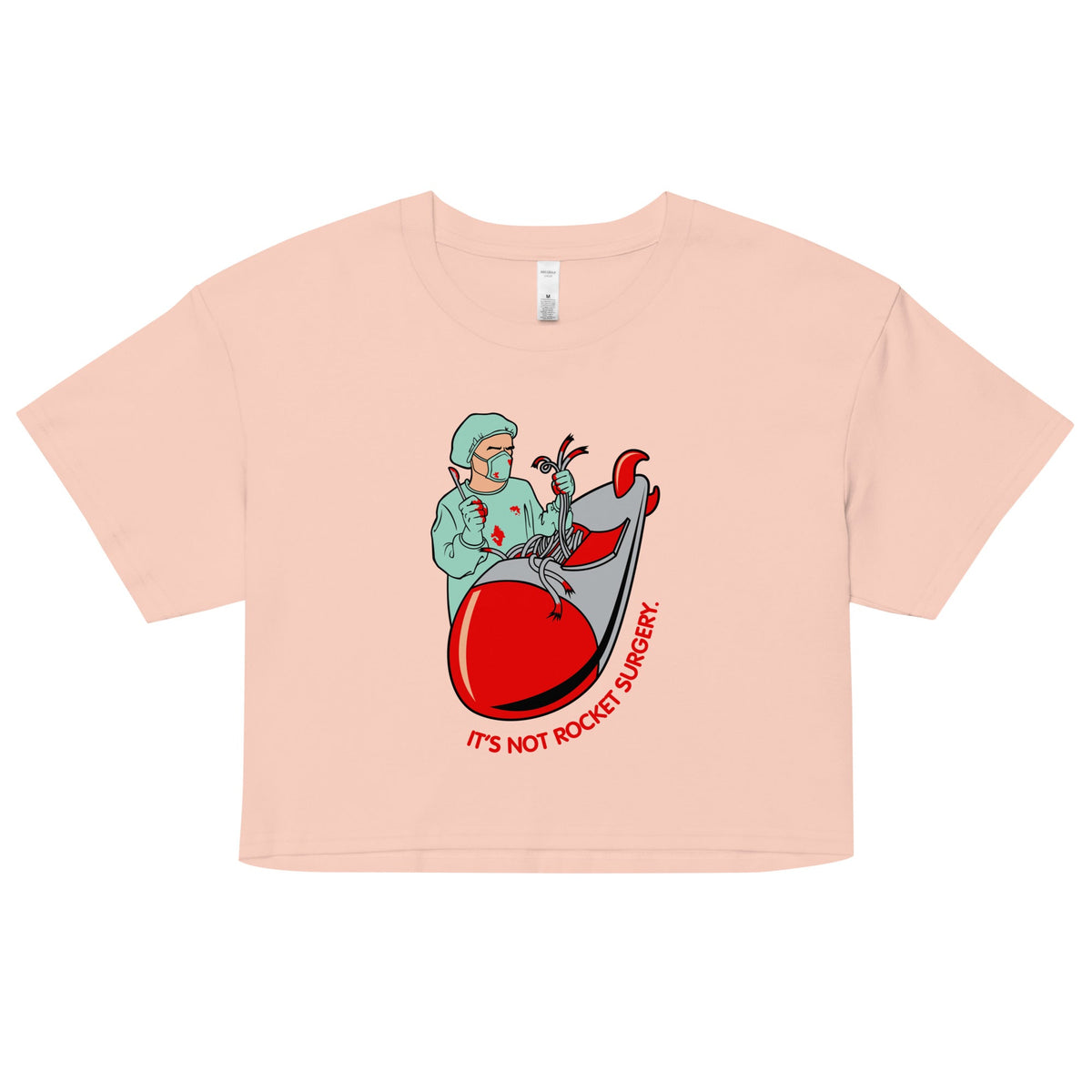 It's Not Rocket Surgery Women's Crop Tee product image 4