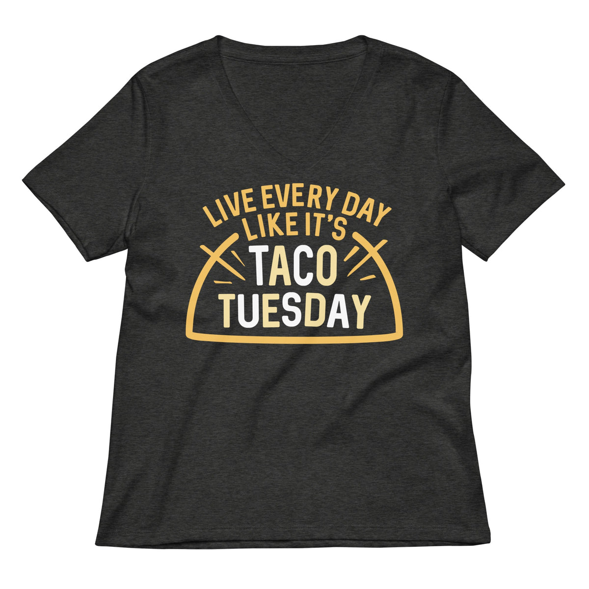 Taco Tuesday Women's V-Neck Tee product image 3