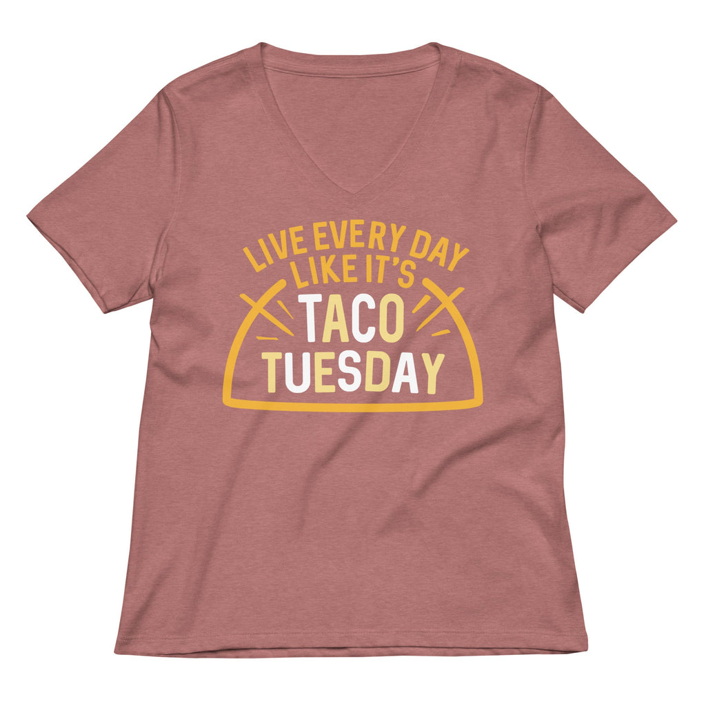 Taco Tuesday Women's V-Neck Tee product image 5