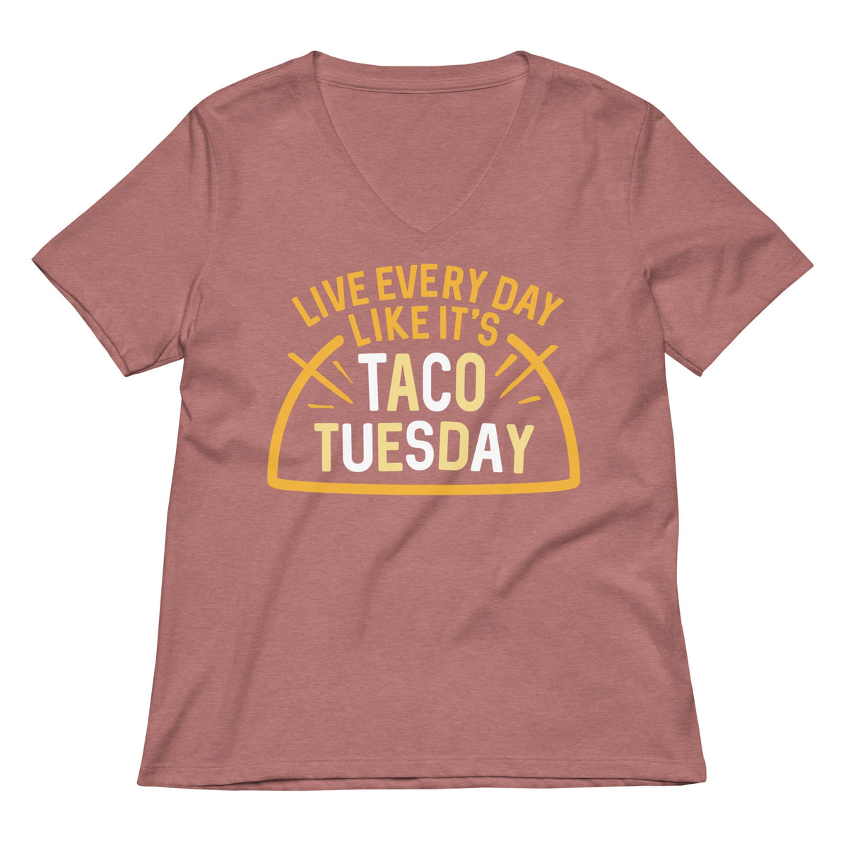 Taco Tuesday Women's V-Neck Tee product image 5